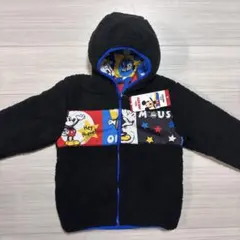 ミッキーマウス リバーシブル フリースジャケット 6T