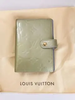 お値下げ　ルイヴィトン 手帳カバー ヴェルニ　ゴールド