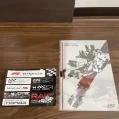 ホンダ F1 ステッカーセット & クリアファイル