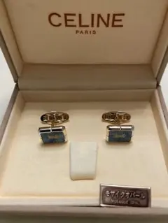 CELINE モザイクオパール　カフス　セリーヌのサムネイル