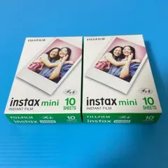 チェキフィルム instax mini インスタックスミニ ホワイト　20枚