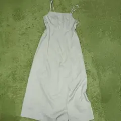 グリーン　ワンピース　フリーサイズ