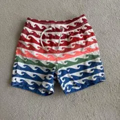 波模様の水着 18-24ヶ月