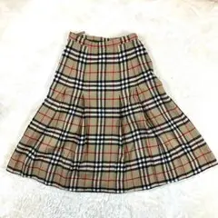 BURBERRYS ノバチェック プリーツスカート 8