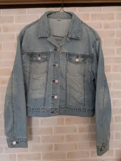 UNIQLO ライトブルー デニムジャケット Lサイズ