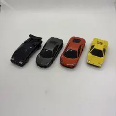 ランボルギーニ　プルバック　ミニカー 4台セット