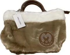 ミラショーンSPORTS ファーハンドバッグ　お値下げしました⭐︎