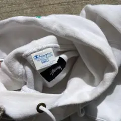 stussy×championコラボ限定　パーカー