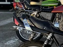 ゼファー ゼファー400 タンデムバー 大阪魔人 ファッションタンデムバー 美品