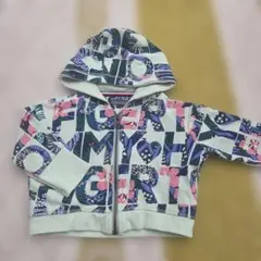 TOMMY HILFIGER フード付きパーカー 80 女の子　アウター