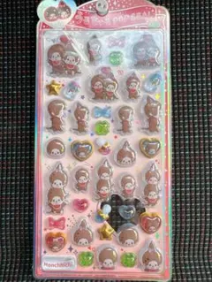 正規品★うるちゅるポップシール モンチッチ