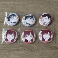 名探偵コナン 公式アプリ POPUP 缶バッジ 長野シリーズ コナン 蘭 小五郎