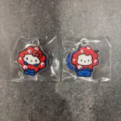 サンリオ ガチャ カプセルトイ ミャクミャク めじるしアクセサリー 2個セット