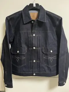 未使用ウエアハウス ヘラーズカフェ・40sブランケット付デニム