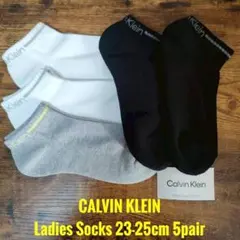 カルバンクライン　レディース　ソックス　靴下　5足　Bset