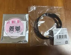 キヨ猫アクリルバッチ　キヨ猫15周年ラバーバンド　セット