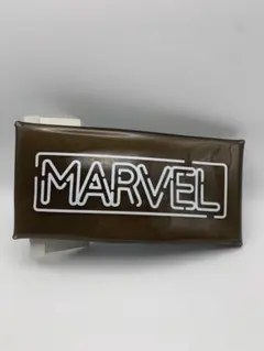 미사용 MARVEL マーベル クリアマルチケース L ペンケース ポーチ