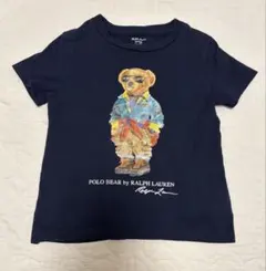ポロ ラルフローレン ポロベア 半袖Tシャツ 90サイズ ネイビー
