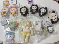 まじかる ちいかわ 黒猫のマスコット おそろいピザなマスコット11点 セット