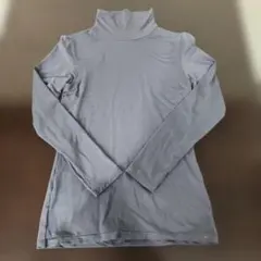 シャルレ　リヨセルハイネックインナー　チャコールグレー　M