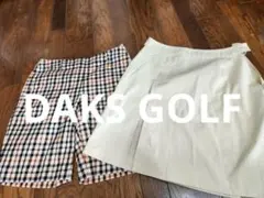 DAKS GOLF 2WAY　キュロットパンツ チェック柄のサムネイル