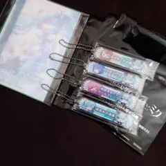 壊れたセカイと歌えないミク　アクリル称号キーホルダー　4d入場特典クリアカード