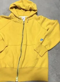 ORCIVAL ジップアップパーカー イエロー　S