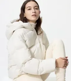 【新品未使用】ユニクロ　シームレスダウンパーカ　M レディース