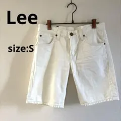【Lee】リー ホワイトデニムショートパンツLL0515 EDWIN エドウィン