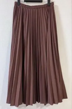 ユニクロ プリーツスカート l