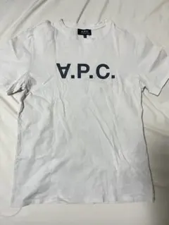A.P.C. ロゴプリント Tシャツ XS ホワイト