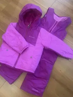 Columbia スキーウェア 雪遊び 3T (90㎝〜95㎝)上下セット