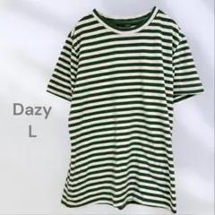 Dazy ボーダーTシャツ　カットソー　カジュアル　ベーシック　春夏のサムネイル