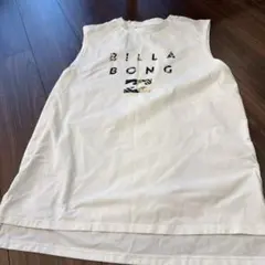 BILLABONG ロゴプリント ノースリーブ ホワイトのサムネイル