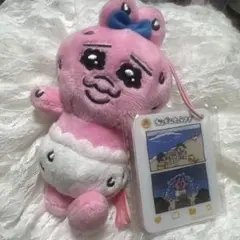 おぱんちゅうさぎ SNS風アクリル付きマスコット ぬいぐるみ