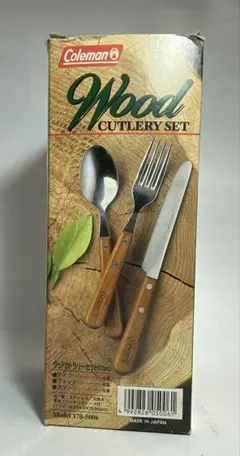 【新品、未使用】Coleman Wood CUTLERY SET 4人分