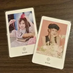 NiziU ニナ フォトカード フォトカ 2枚セット ①