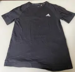 adidas ジュニア160cm ブラック Tシャツ