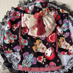 B439.pon2pan2☆犬☆オーダー☆有松絞り浴衣☆犬の浴衣 - メルカリ