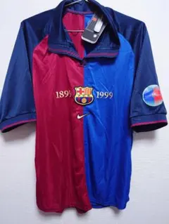 バルセロナ99/00 NIKE 100周年 正規品 ゲームシャツ ナイキ NIKE FCバルセロナ 99/00 クラブ創立100周年記念ユニフォーム