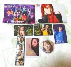 E-girls 山口乃々華 しおり フォトカード ミューカ 缶バッチ