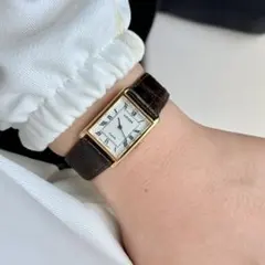 ヴィンテージ SEIKO 5P31 白文字盤 ローマン タンク 1987年製 - メルカリ