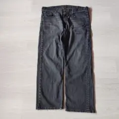 リーバイスLevis569 先染めブラックデニム　W38L30