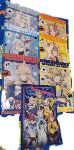 ローソン　ウマ娘シンデレラグレイ　クリアファイル　◯７点セット