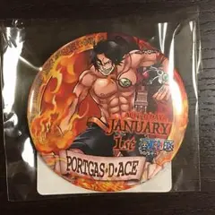 ワンピース缶バッジ 限定エースバースデー缶バッジ