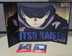 呪術廻戦 ミニ屏風コレクション2 五条悟 ＆ コカ・コーラ特典ふせん セット