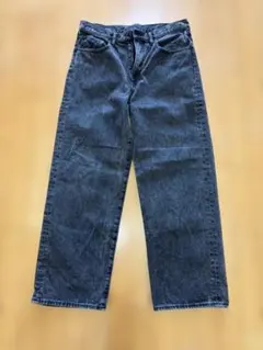 バレルレッグジーンズ gu デニム