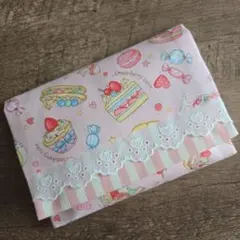 SALE!!移動ポケット☆ユニコーン2点セット☆ハンドメイド☆女の子 D43☆移動ポケット☆ハンドメイド☆入学入園☆2ポケット☆ユニコーン