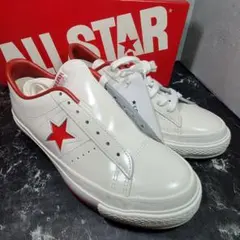 新品／箱付き【CONVERSE】日本製　ワンスター J　ローカットスニーカー