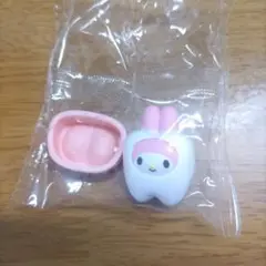 サンリオキャラクターズ みんなでなっちゃお！歯 マイメロディ　カプセルトイ